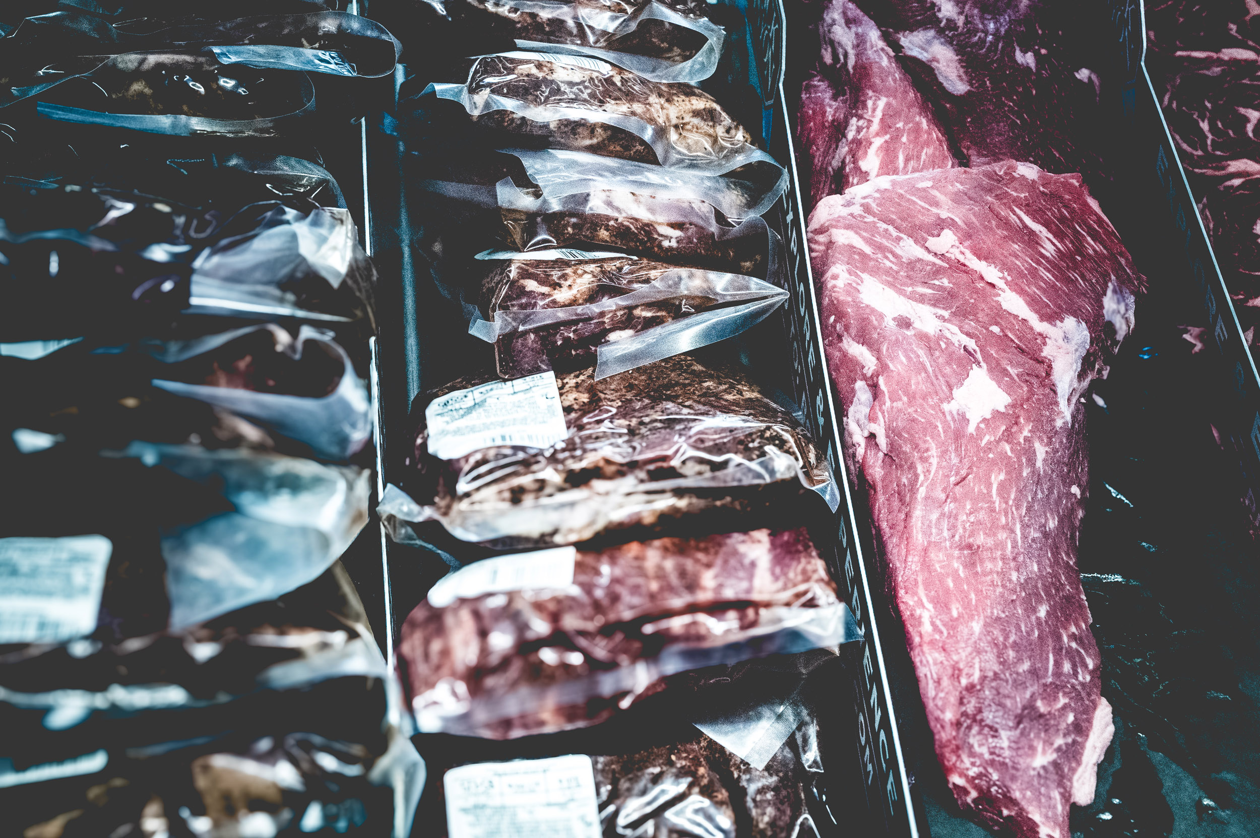 A&R meat counter display